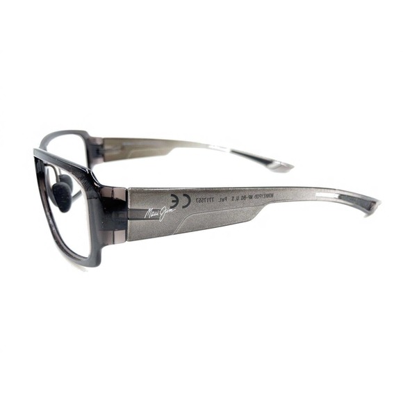 Maui Jim MonkeyPod MJ441-11A Smoke Gray Wrap Sunglasses Frames 63.5-18 142 Japan - Picture 7 of 10